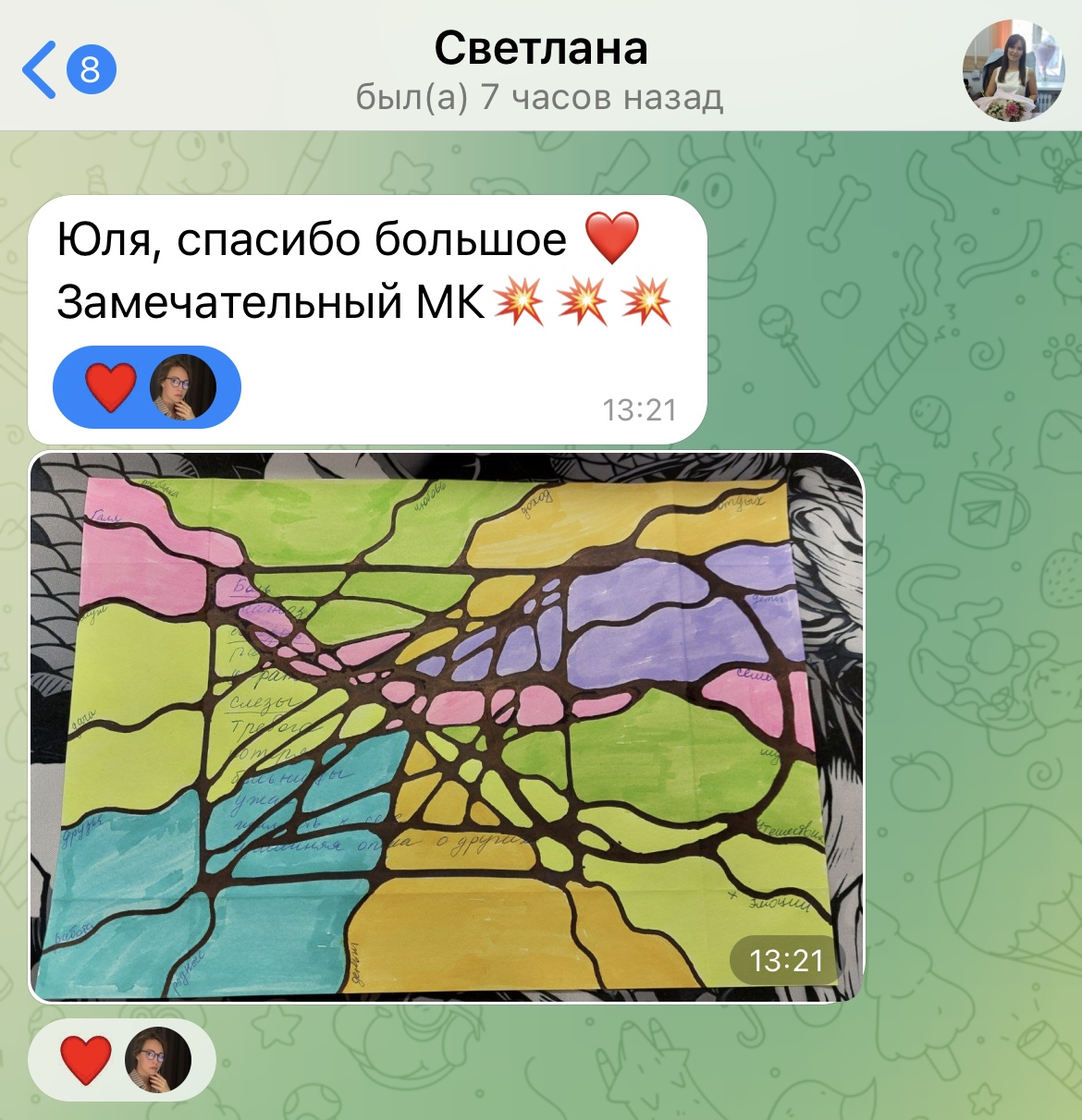Отзыв о психологе в Мурманске #8